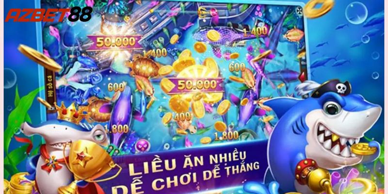 Hướng dẫn cách chơi Bắn cá Azbet88 chi tiết cho người mới
